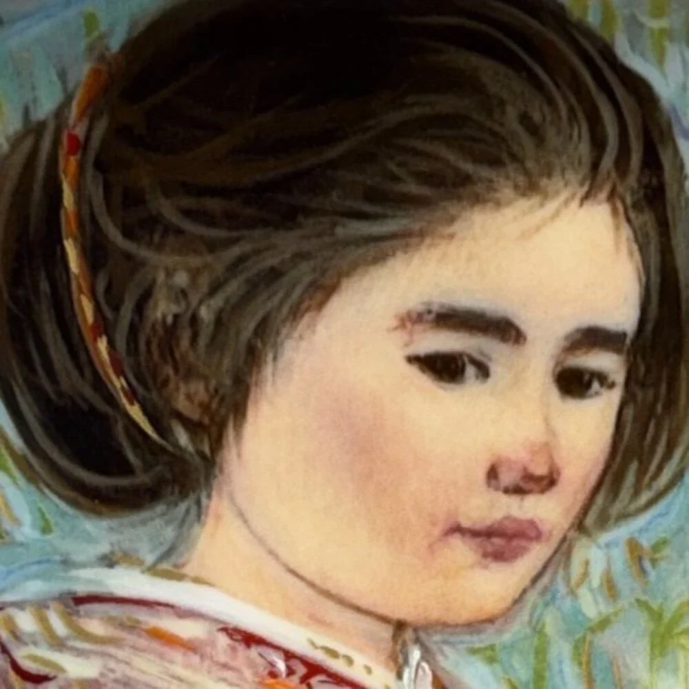 Edna Hibel O’Hana Collector Plate World I Love Series Japanese Woman Ltd Ed 5466